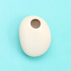 Tagua Pipe Fully Polished Vegetable Ivory, Handmade, Fairtrade