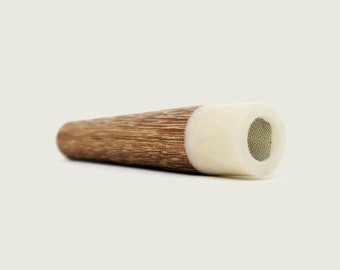 Wood and Tagua Pipe Handmade Fair Trade