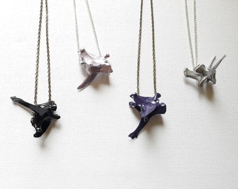 Hare Vertebra Necklace. Choice of colours