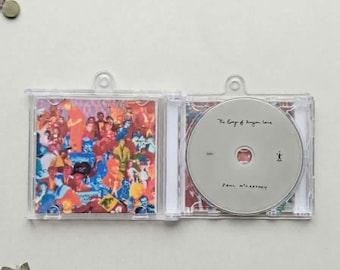 Mini Music CD NFC Keyring/Bag Tag
