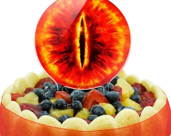 Lord of the Rings Eye of Sauron Officially Licensed Cake Topper Party Decoration Collection