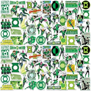 Green Lantern Officially Licensed Deluxe Vinyl Stickers Variety