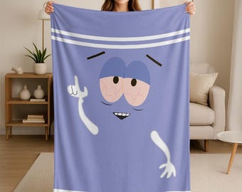 South Park Towelie Officially Licensed SilkyTouch Blanket 36x58 Inches