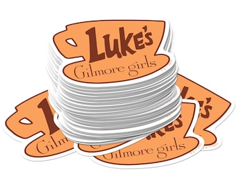 Gilmore Girls Officially Licensed Deluxe Vinyl Stickers Variety Pack - Set of 100