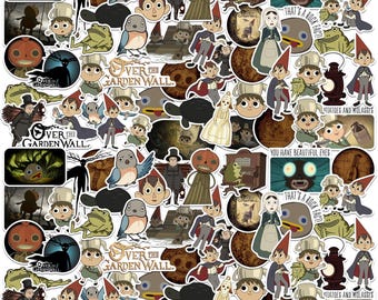Over the Garden Wall Officially Licensed Deluxe Vinyl Stickers Variety Pack - Set of 100