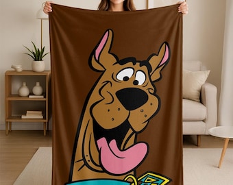Scooby Doo! Scooby Happy Officially Licensed SilkyTouch Blanket 36x58 Inches
