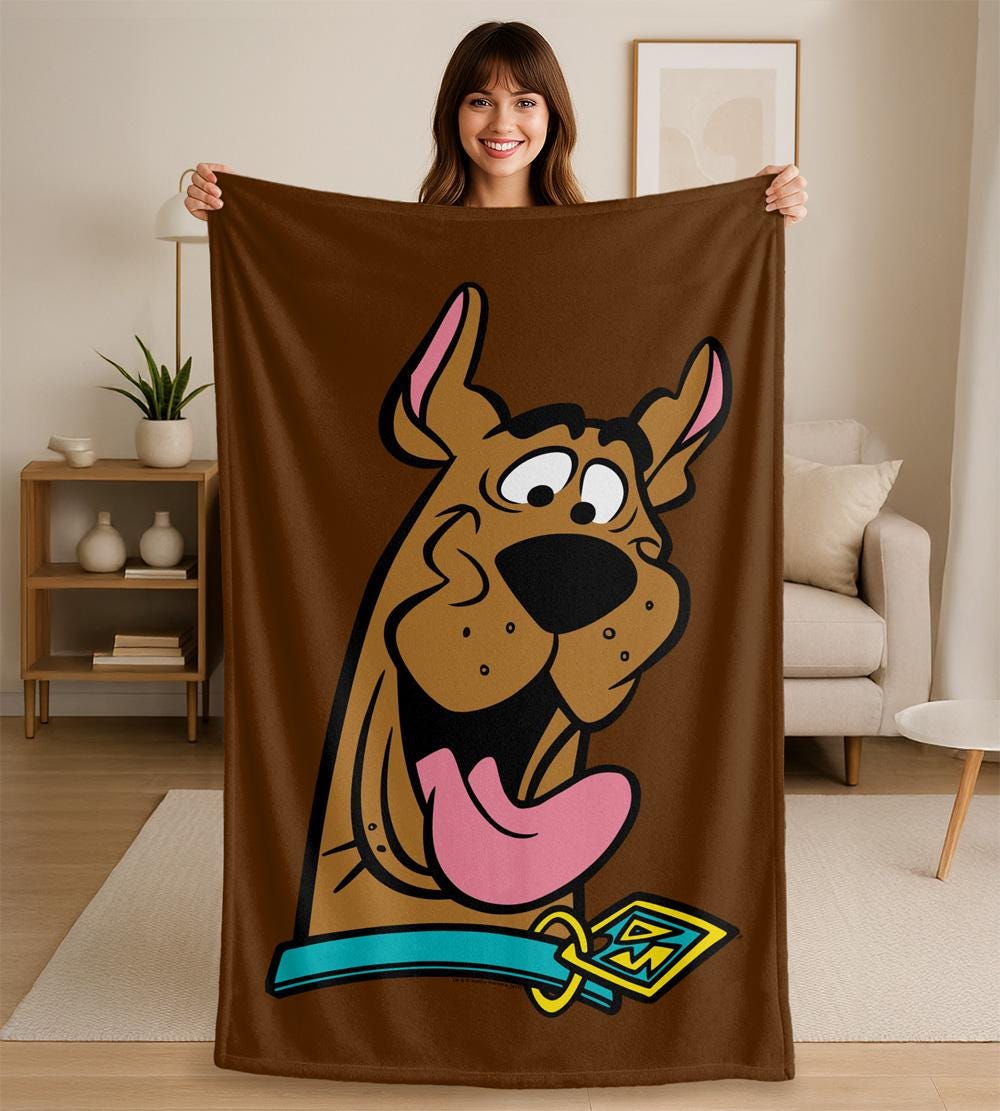 Scooby-Doo ジャガード織り ブランケット ラグ Scobby Doo Blanket - Etsy