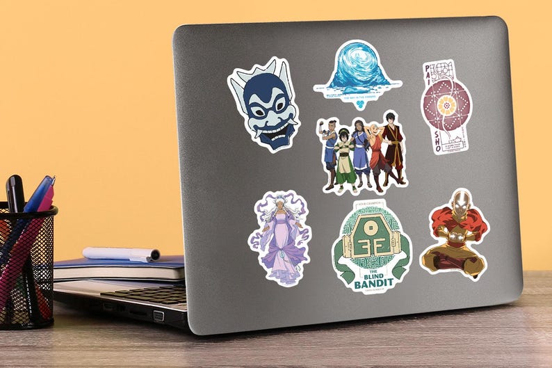Avatar Operator Id Sticker Avatar: the Last Airbender Officially Licensed Deluxe Vinyl Stickers ...