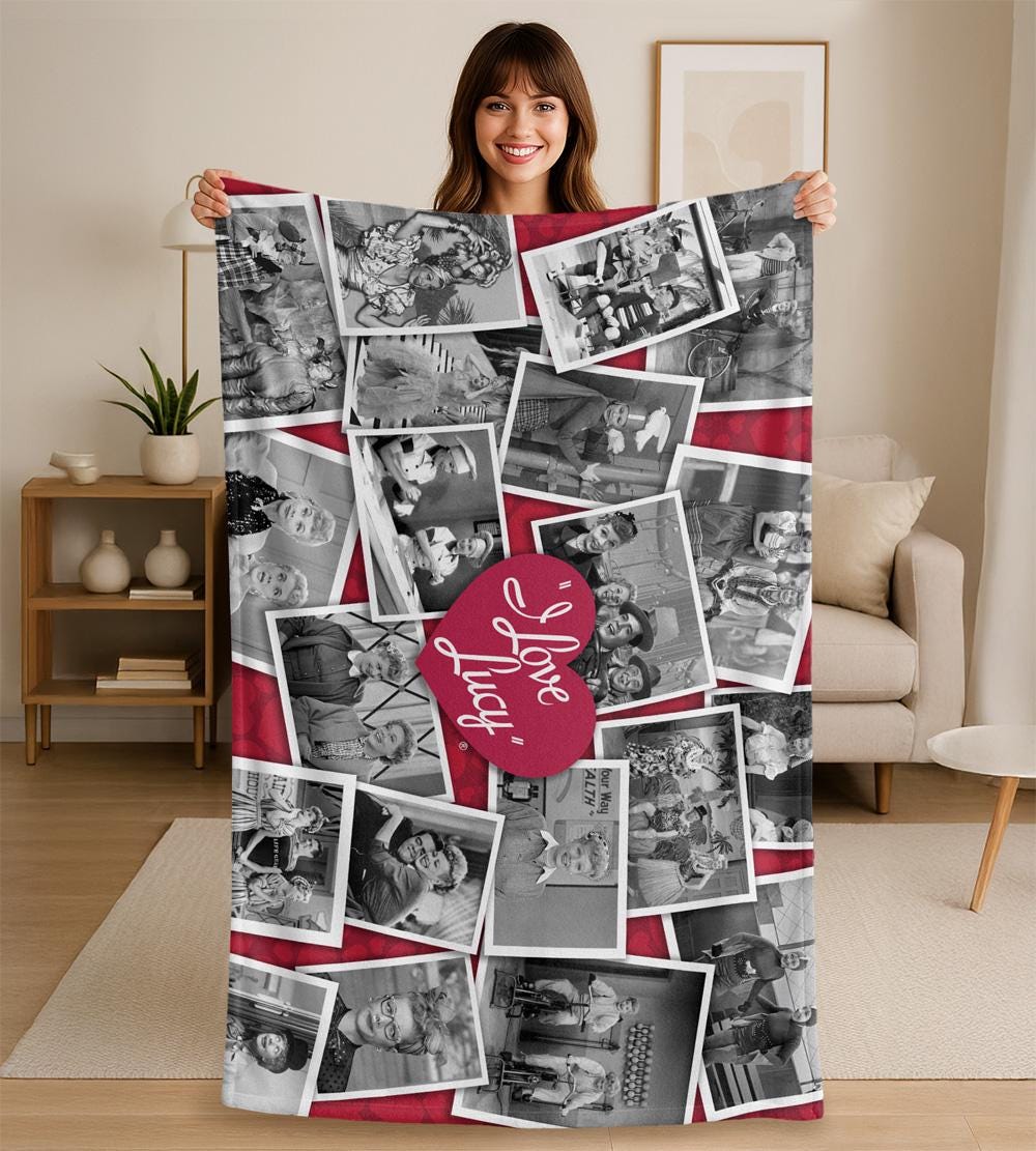 I Love Lucy Bedding - Etsy