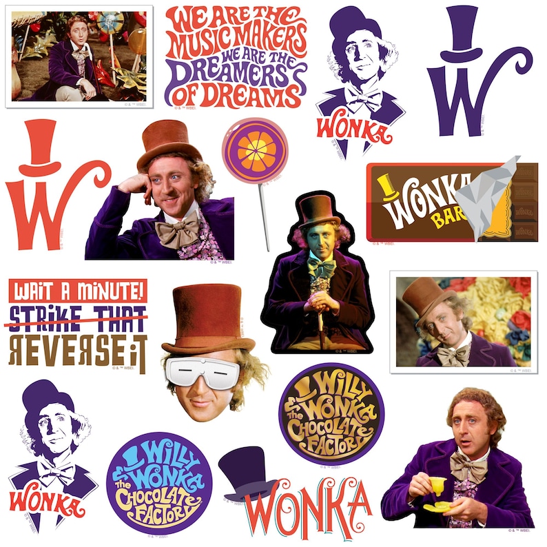 Willy Wonka and the Chocolate Factory Officially Licensed Deluxe Vinyl ...