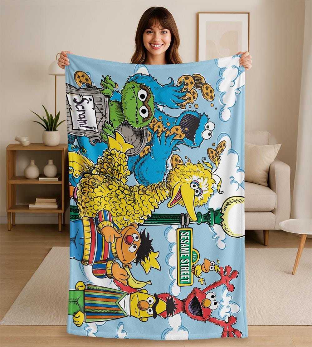 Retro Sesame Street - Etsy