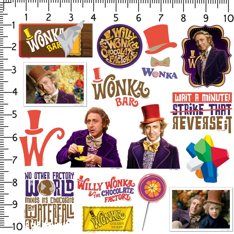Willy Wonka and the Chocolate Factory Officially Licensed Deluxe Vinyl ...