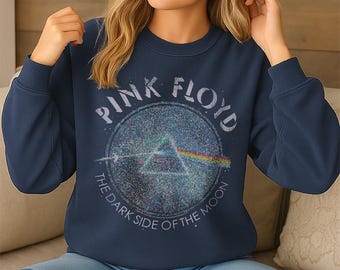 Pink Floyd Officially Licensed Point of the Dark Side Crewneck Sweatshirt
