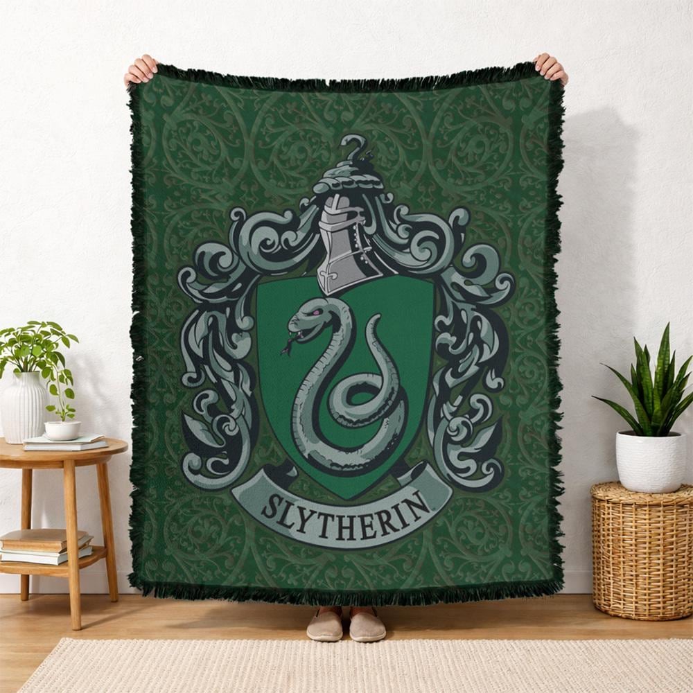 Harry Potter Original Slytherin Officially Licensed Woven Tapestry