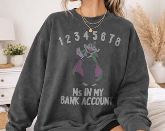 Sesame Street Count T-Shirt & Crewneck Sweatshirt – Comfort Colors® Apparel Officially Licensed