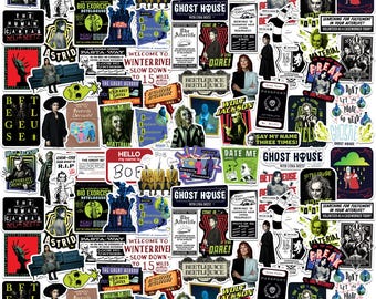 Beetlejuice 2 Officially Licensed Deluxe Vinyl Stickers Variety Pack - Set of 100