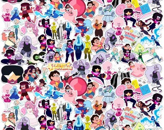 Steven Universe Officially Licensed Deluxe Vinyl Stickers Variety Pack - Set of 100