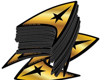 Star Trek Officially Licensed Deluxe Vinyl Stickers Variety Pack - Set of 100