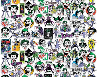 Batman Officially Licensed Deluxe Vinyl Stickers Variety Pack - Set of 100