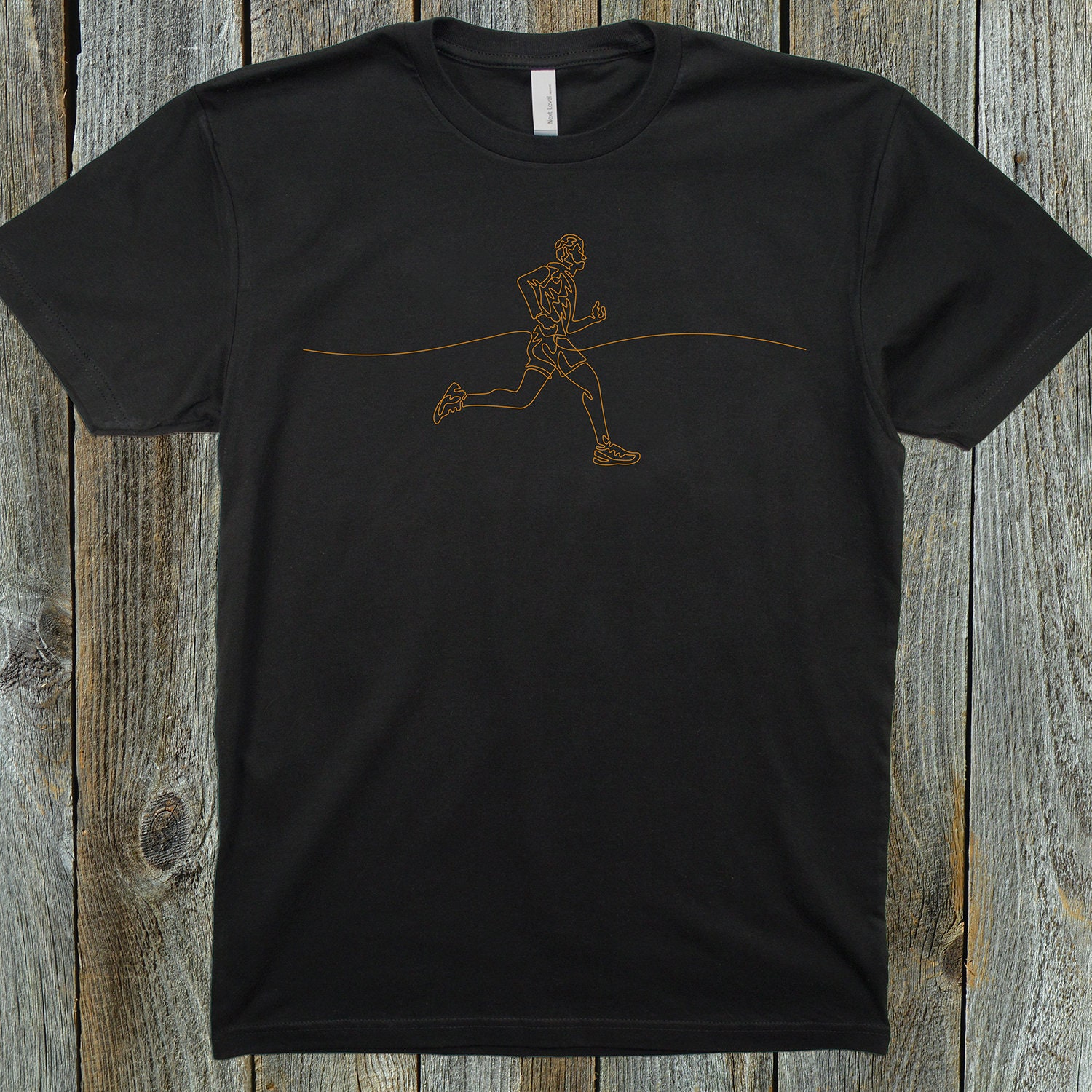 Mens Running T Shirt, Gift for Runner, Marathon T Shirt, Mans Runner
