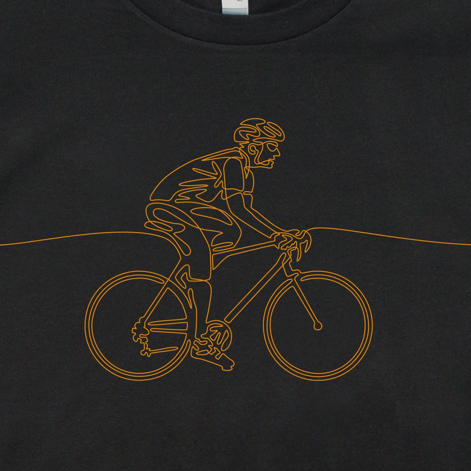 Mans Cycling TShirt, Gift for Male Cyclist, Graphic Tees, Cool T