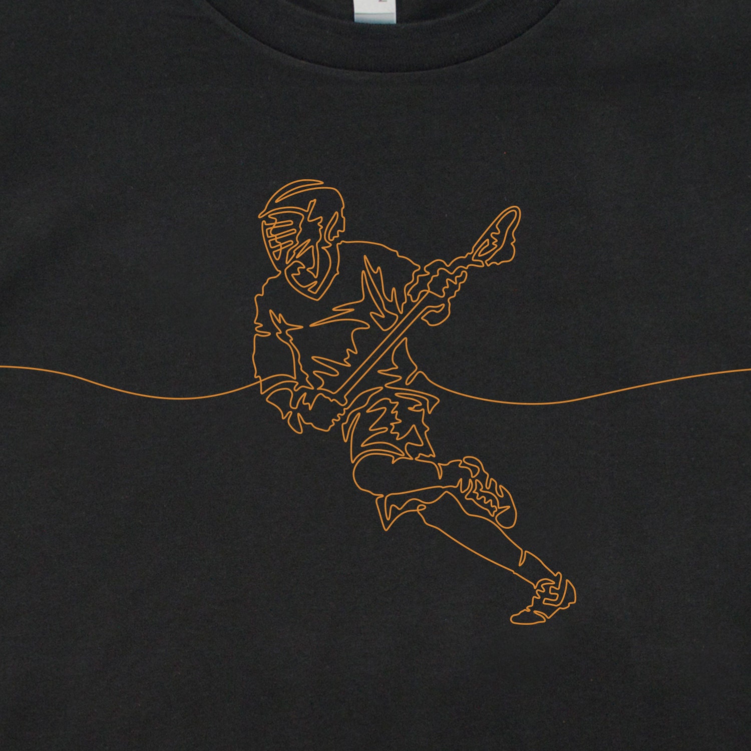 Man's Lacrosse TShirt, Men's Lacrosse Tees, Lacrosse Shirt, Cool T