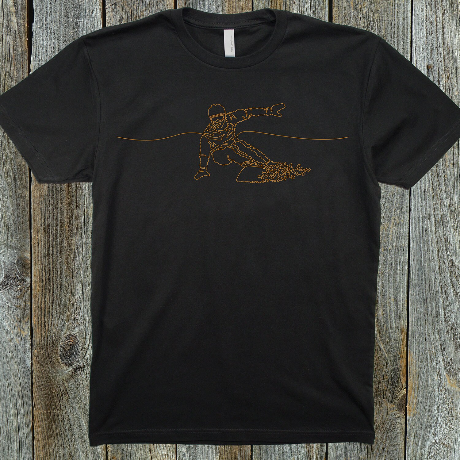 Mans Snowboarding TShirt, Cool Snowboarding Tee, Mens Snowboarding Tee, Gift for Snowboarder