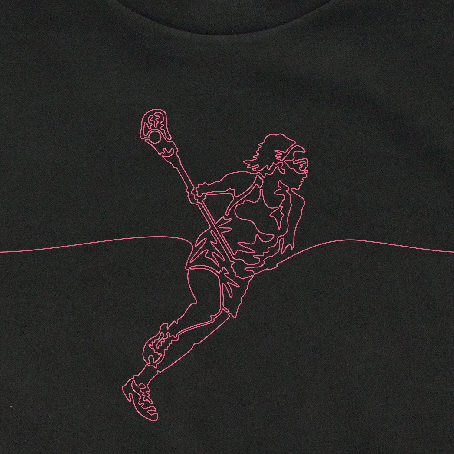 Woman's Lacrosse TShirt, Girl's Lacrosse TShirts, Gift for Lacrosse Player, Graphic Lacrosse T