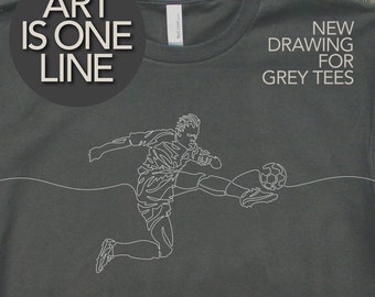 Mans Soccer T-Shirt, Mens Soccer Tee, Soccer Stuff, Boys Soccer Shirt, Mens Graphic T-Shirts, Cool T-Shirts, Soccer Gear, Soccer Tee Shirts