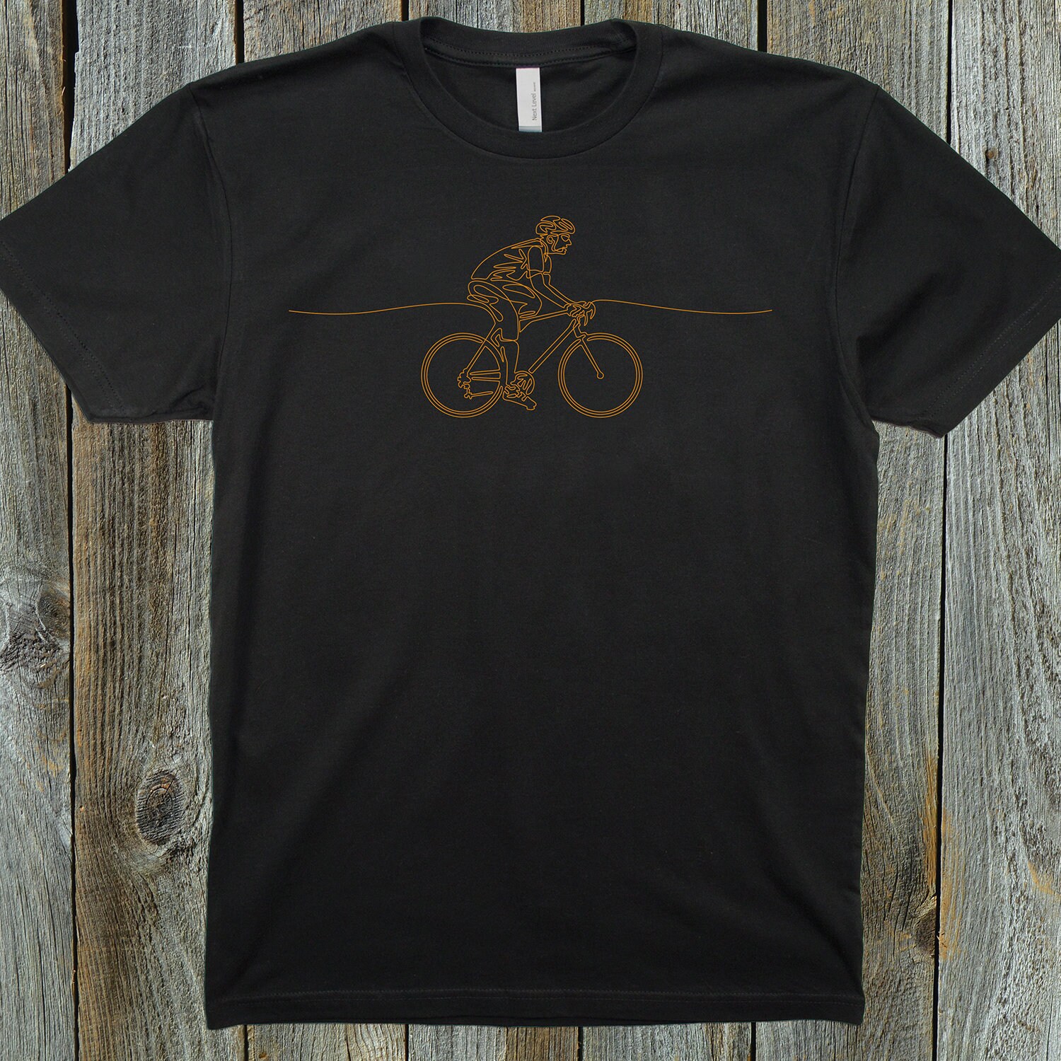 Mans Cycling TShirt, Gift for Male Cyclist, Graphic Tees, Cool T