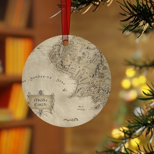 Karte von Mittelerde, Weihnachtsschmuck