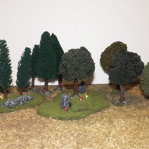 gaming terrain  trees woodland forest AOS ,D and D,