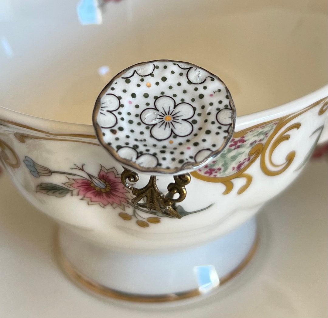 Tea Plate Ring, Tea Party Ring, Tea Set Ring, Alice in Wonderland Ring