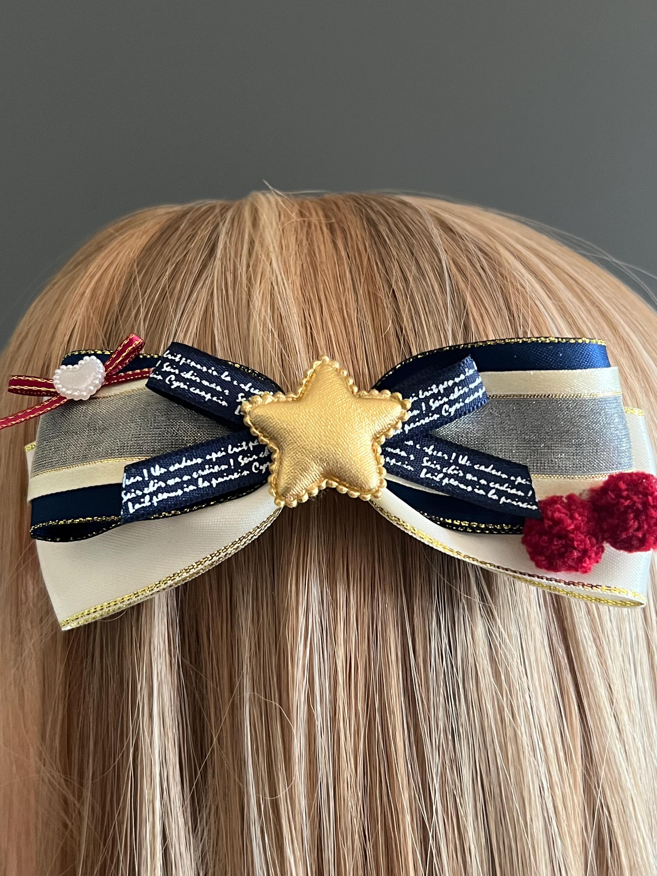 New SCL alice in wonderland long bow clip barrette - A Very Merry Unbirthday Alice in Wonderland Birthday Card, Printable Unbirthday Card  main image 2