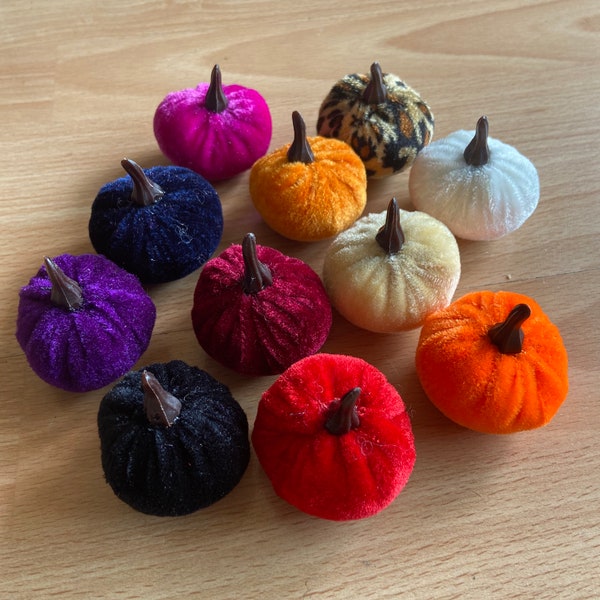 mini velvet pumpkins, mini velvet thanksgiving pumpkins, fall decoration, thanksgiving decoration, fall floral