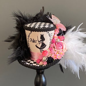  Alice in Wonderland 1st Birthday Lace Hat,Alice Theme