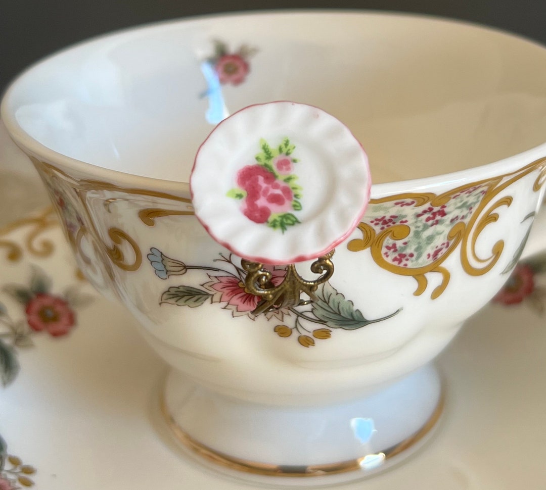 Tea Plate Ring, Tea Party Ring, Tea Set Ring, Alice in Wonderland Ring