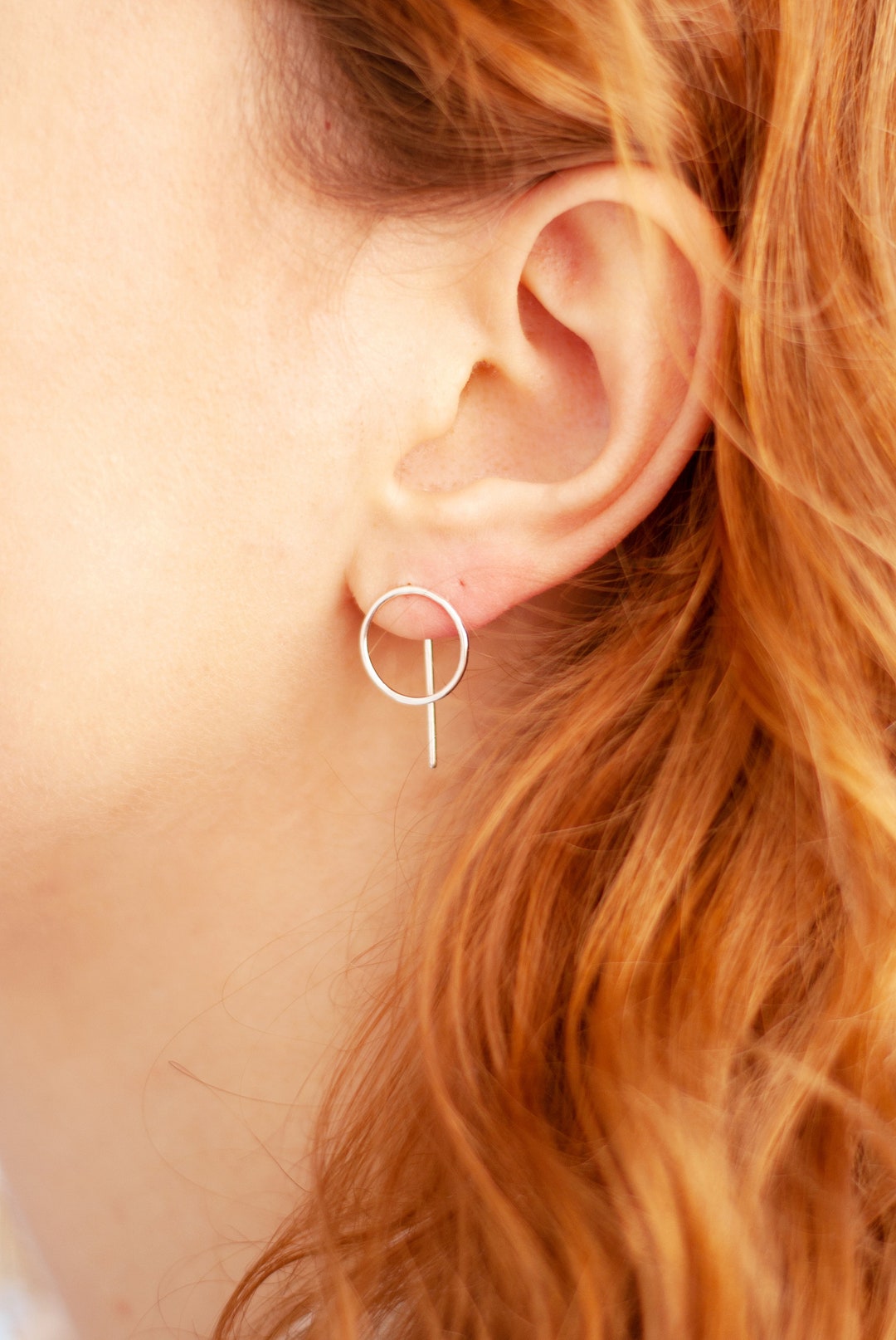 ピアス Grace Silver Earrings (2 COLOR) Grace Earrings by Kristen Mara - recycled sterling silver