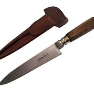 Hand Crafted Hardwood Gaucho Knife with Alpaca Silver