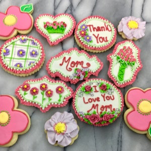 Mothers Day Decorated Cookies image 1