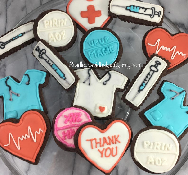 A cookie a day...nurse/ doctor cookies image 1
