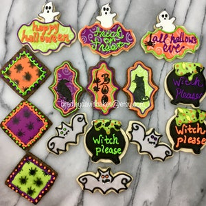 Trick or Treat Halloween Cookies image 1