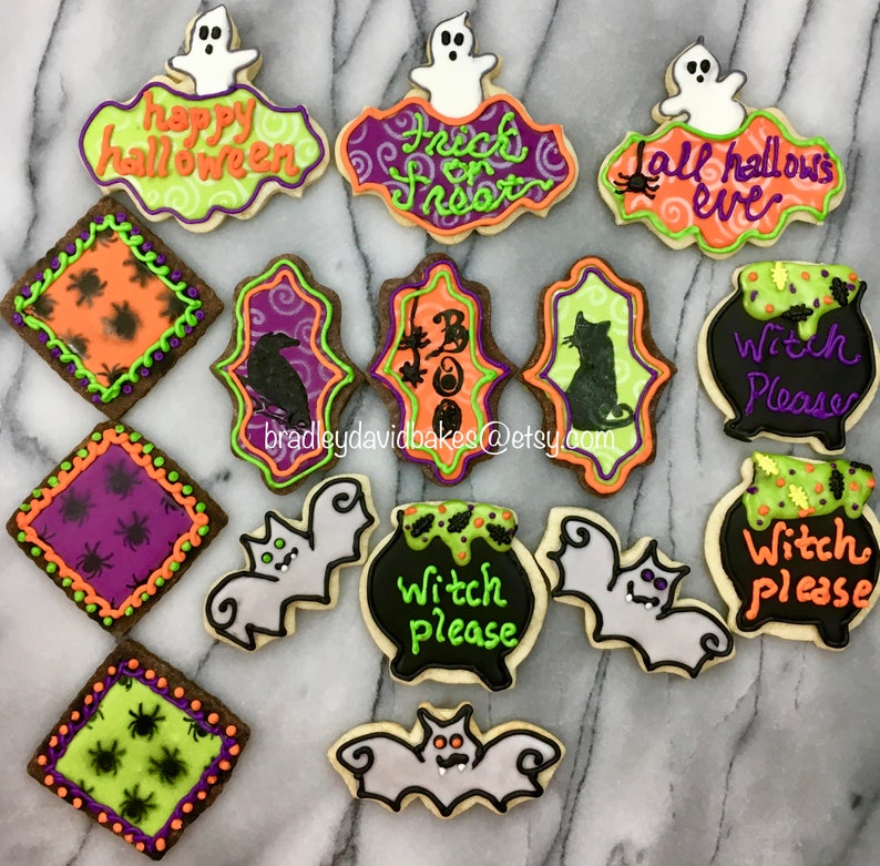 Trick or Treat Halloween Cookies image 1