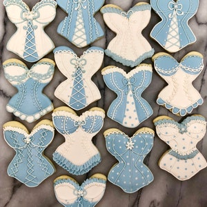 Bachlorette Wedding Shower Lingerie Cookies image 7
