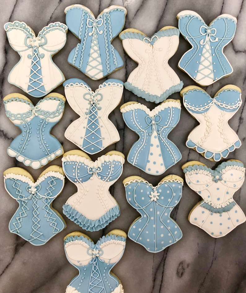 Bachlorette Wedding Shower Lingerie Cookies image 7