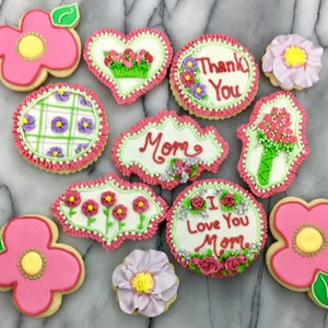 Mothers Day Decorated Cookies image 2