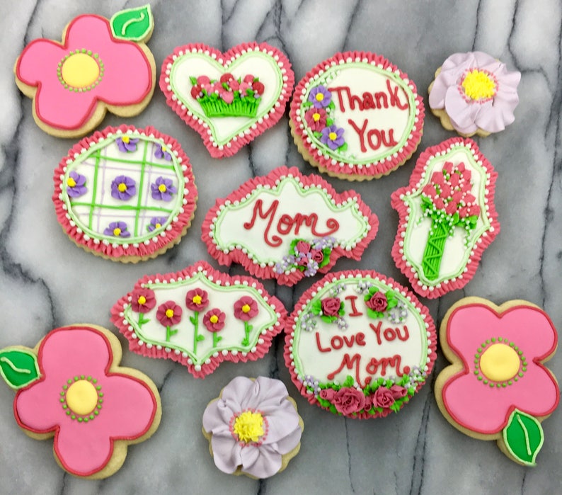 Mothers Day Decorated Cookies image 2