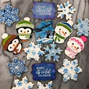 Up On the Rooftop Assorted Christmas Cookies