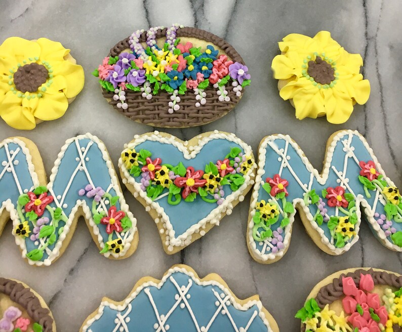 Mothers Day Flower Trellis Cookies image 3