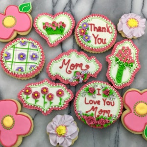 Mothers Day Decorated Cookies image 3